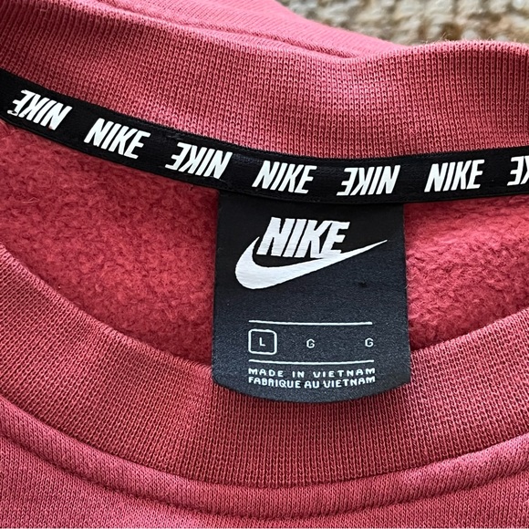 Nike Red Crew Neck Sweater - Picture 8 of 8